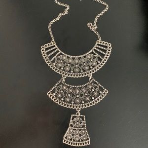 Long hanging necklace
